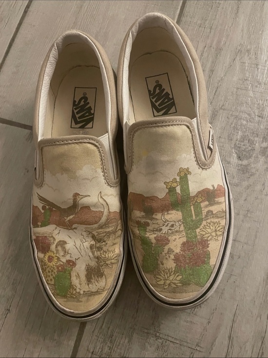 Vans Shoes - Vans Slip-On Desert Cactus